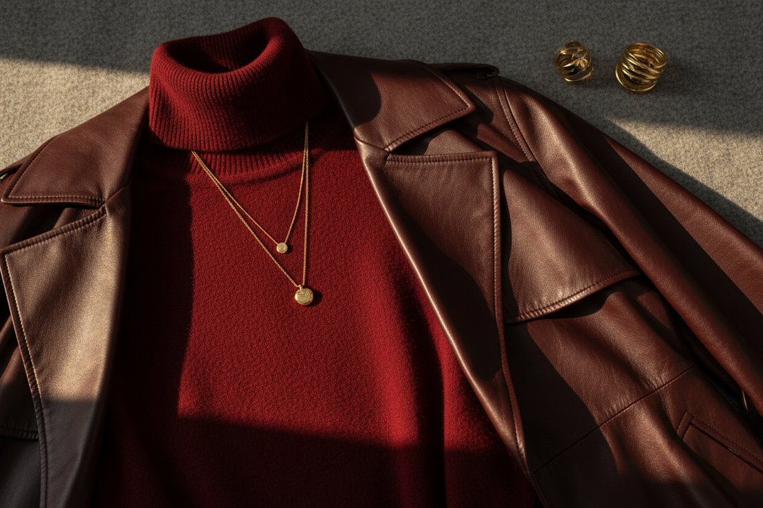 Farben-Coup für den Herbst: Warum die Trendfarbe Oxblood kühles Grau verdrängt & Ihrem Teint sofortige Frische schenkt